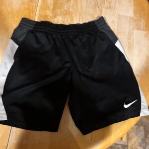Nike Black Shorts with Gray Accents